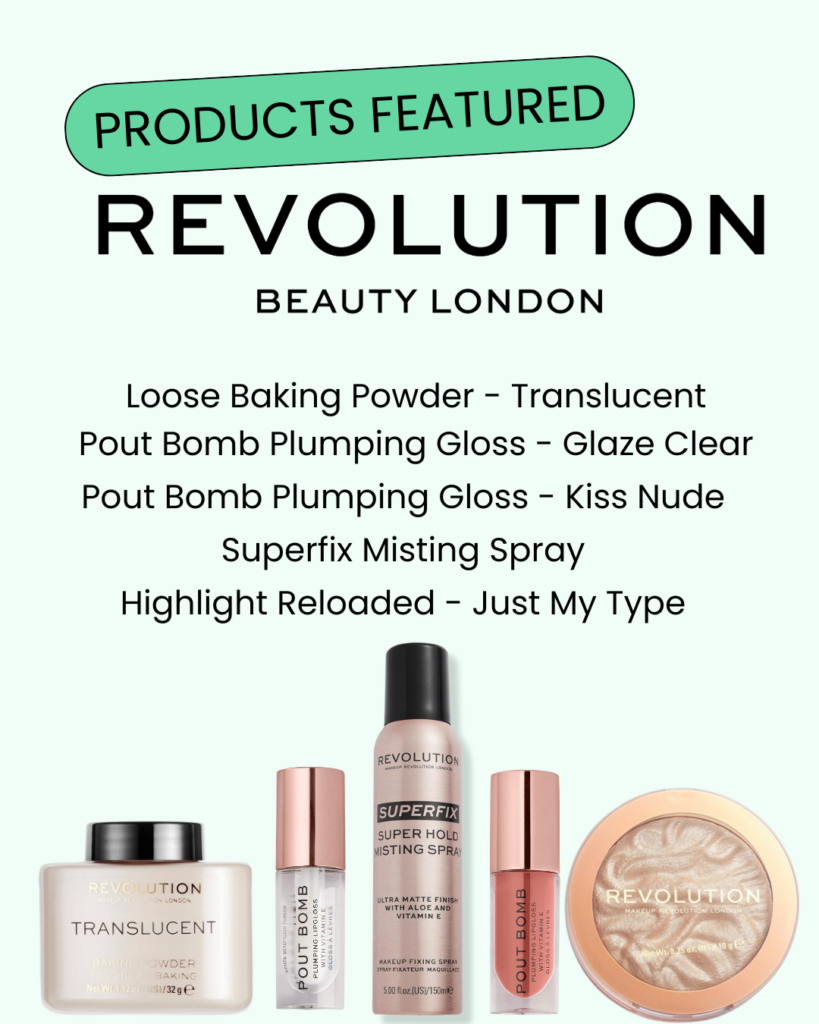 Revolution Beauty Campaig Products Featured 2024