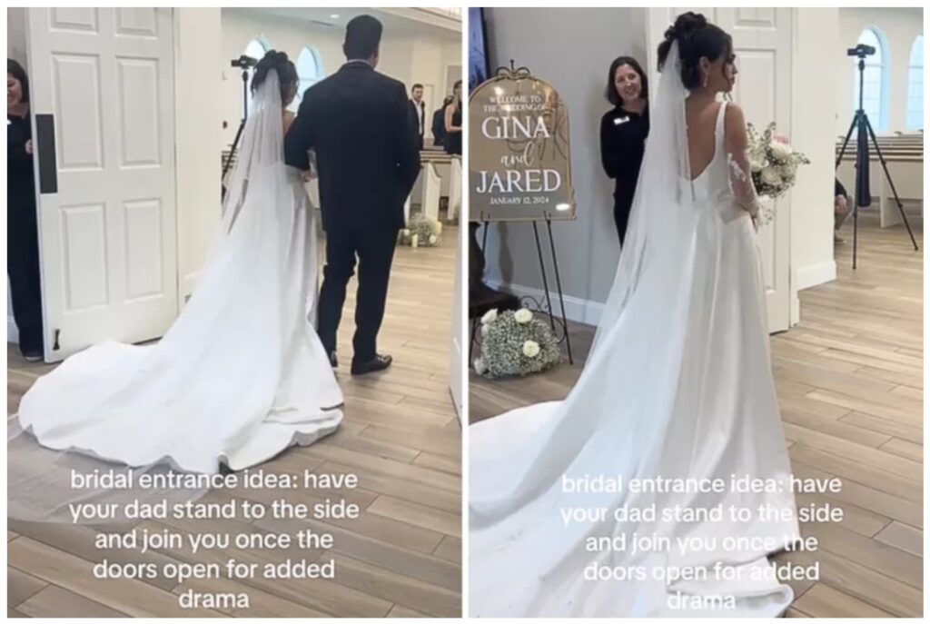 Newsweek's Article On Gina Cole's Unique Bridal Entrance