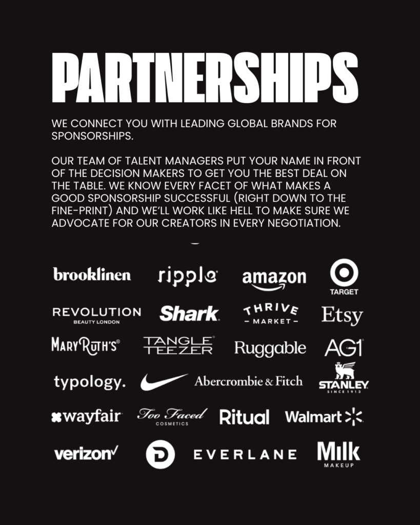 Brand Partnerships through Talent Management