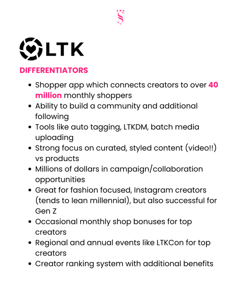 How LTK is different from other affiliate marketing